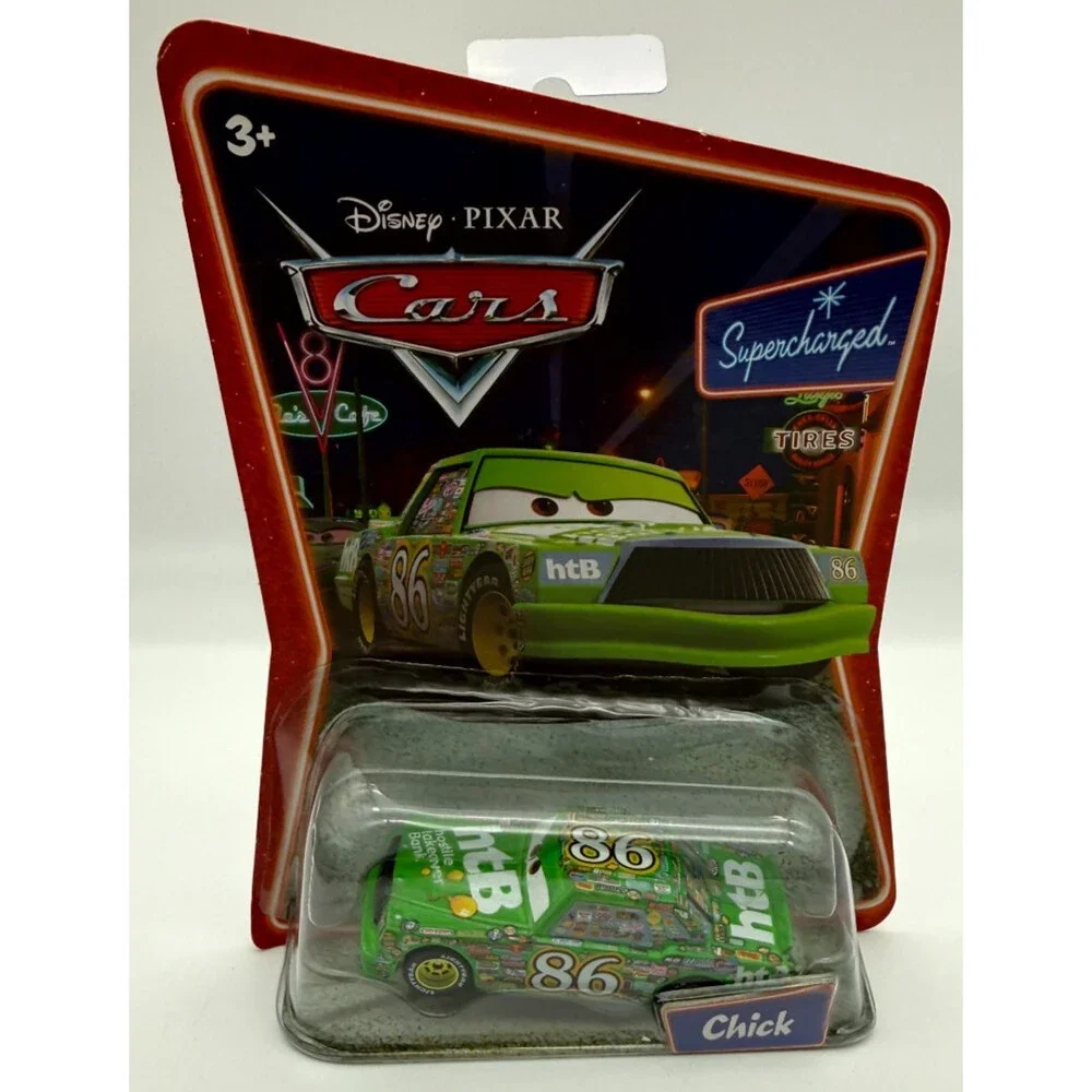 Disney Cars Supercharged Series Chick Hicks #86 HTB Race Car Sealed